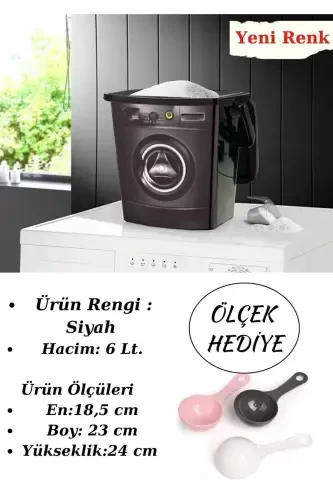 12-литровый декоративный контейнер для моющего средства, емкость для моющего средства - 6 по 6л, форма машины - 8