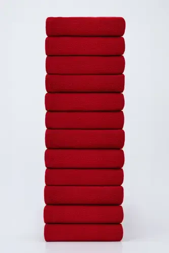 12 Pcs 50x90 cm. Sports, Fitness, Hairdresser, Barber Towel Stain-Resistant, Antibacterial Wholesale Towel - 1