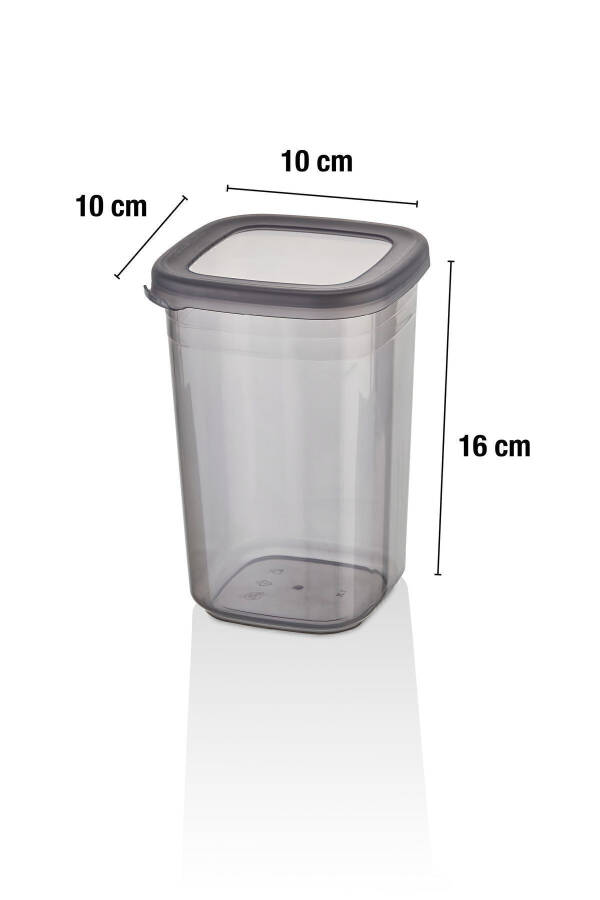 12-Piece Labelled and Leakproof Food Storage Set - 1200ML - With Label Gift - 4