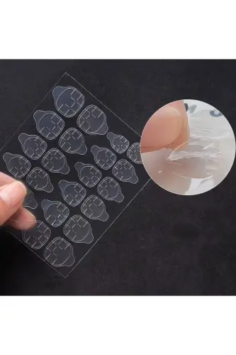 120 Harmless Pro Double-Sided Prosthetic Nail Adhesive Tabs-120 - 4