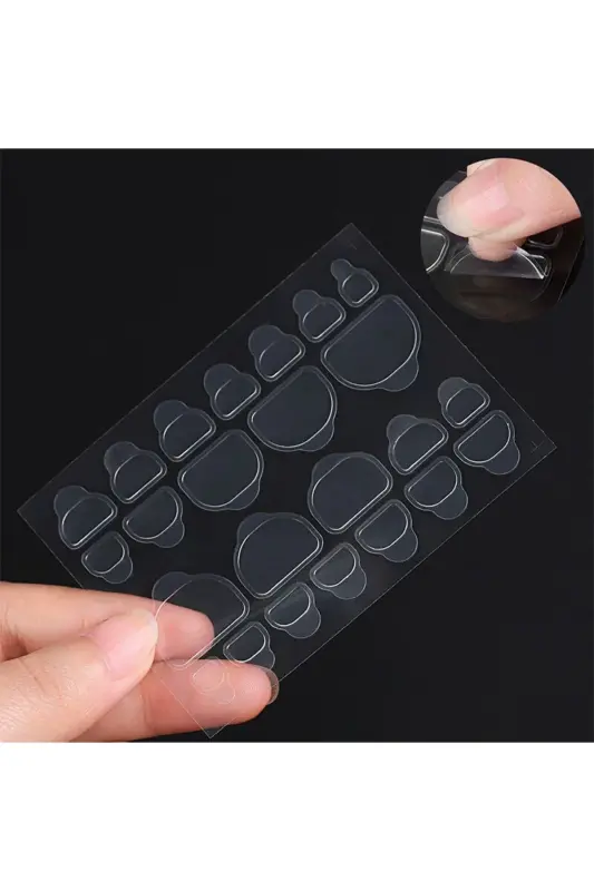 120 Pcs Fake Toenail Harm-Free Adhesive Tabs - foot120 - 1