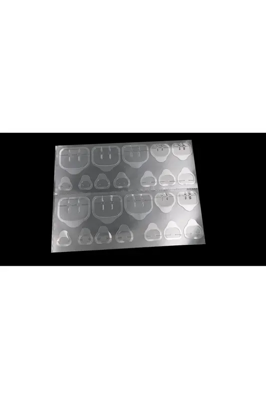 120 Pcs Fake Toenail Harm-Free Adhesive Tabs - foot120 - 3