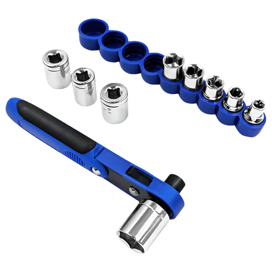 120-Piece Home Repair Tool Set, PROSTORMER General Household Hand Tool Kit with Tool Box Storage Case for Apartment, Garage, Dorm and Office - 5