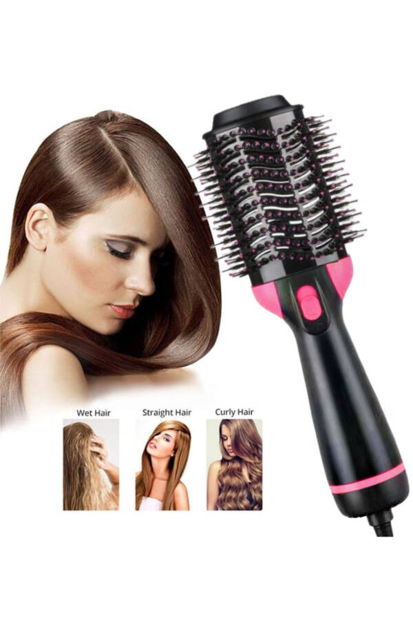 1200 W Ultra Air Blow Hair Styling Straightening Comb Hair Dryer - 2