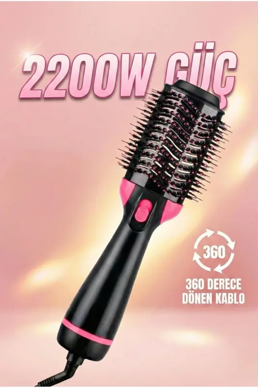 1200w Professional Hair Dryer Comb Hair Straightener Hair Dryer Hair Styler - 1