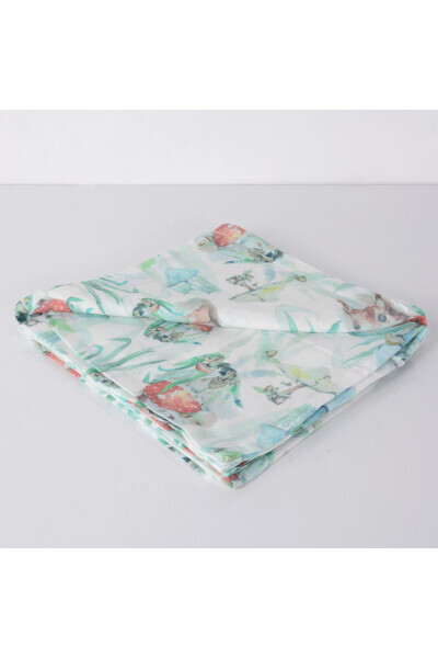 120x120 Chipmunk Muslin Ko'p Maqsadli Yopinchiq 1 Dona - HOME HARMONY