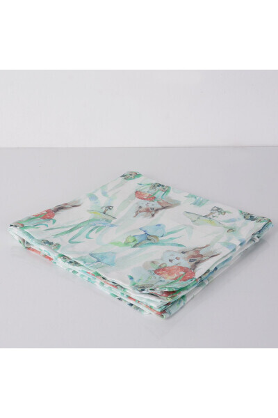 120x120 Chipmunk Muslin Ko'p Maqsadli Yopinchiq 1 Dona - HOME HARMONY (1)