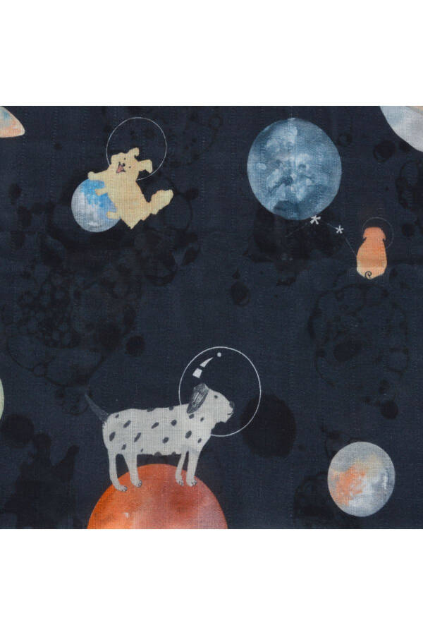 120x120 Galaxy Itli Muslin Ko'p Maqsadli Yopinchiq 1 Dona - 3