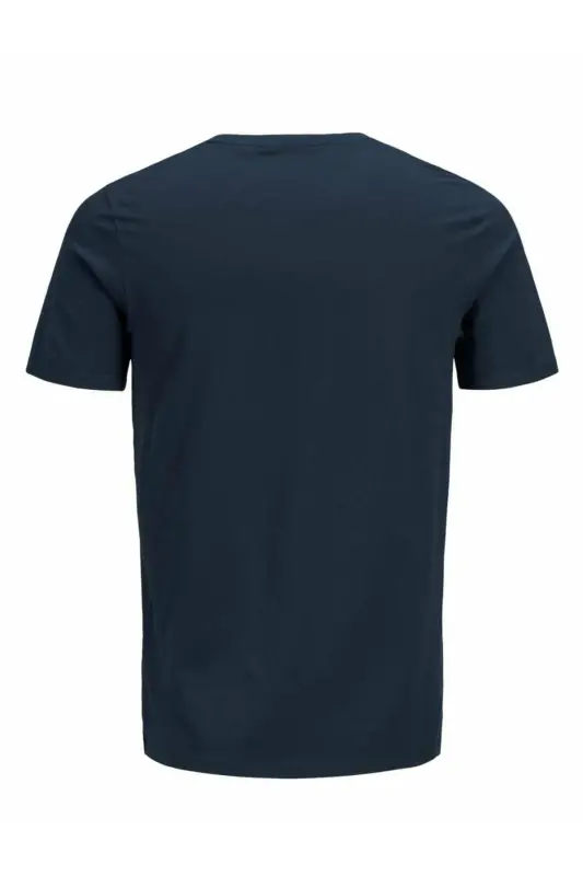 12137126 Erkak Jjecorp Logotipi Tee Ss Ekipaj Bo'yin Noos Futbolka-LACİVERT - 5