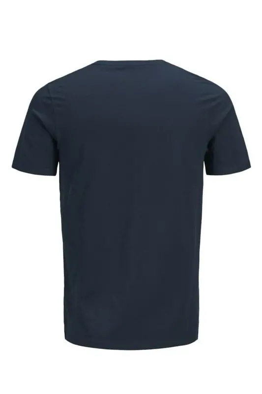 12137126 Erkek Jjecorp Logo Tee Ss Crew Neck Noos T-shirt-LACİVERT - 4