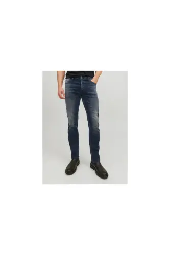 Jack&Jones 12194564 JJITIM JJORGINAL GE 786 Erkek Kot Pantolon Lacivert - Renksiz - 5