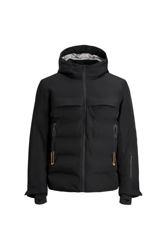 12225287-22k Core Jcotarwın Puffer Erkek Kaban-Black - 1