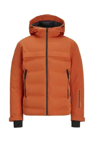 12225287-fw Jcotarwın Puffer Erkek Kaban-Burnt Ochre 