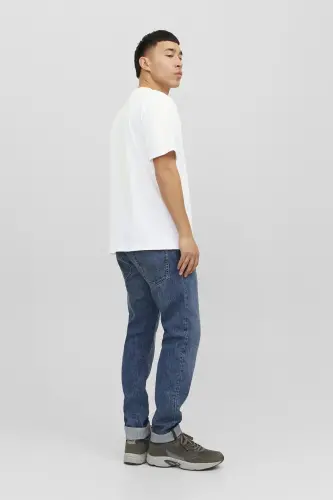 JACK&JONES JJECORP LOGO TEE PLAY SS O-NECK NOOS SIFIR YAKA T-SHIRT - White P4 Small Print - 2