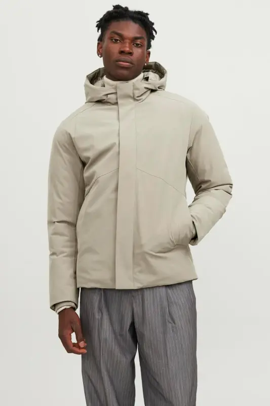 12238720-fw Jprblakeen Jacket Sn Erkek Mont - Weathered Teak - 1