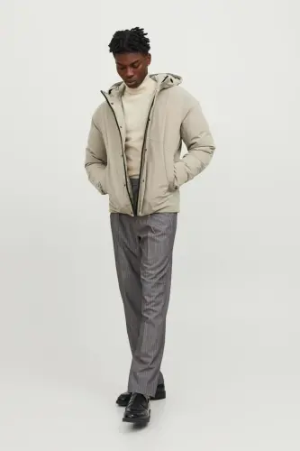 12238720-fw Jprblakeen Jacket Sn Erkek Mont - Weathered Teak - 3