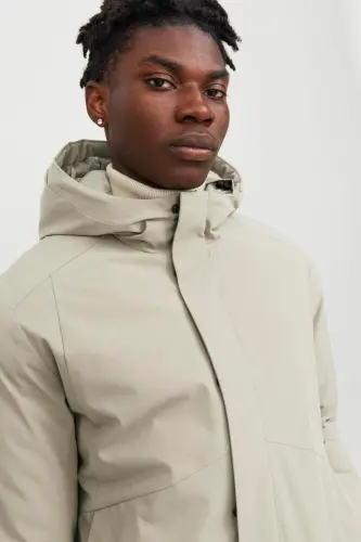 12238720-fw Jprblakeen Jacket Sn Erkek Mont - Weathered Teak - 4