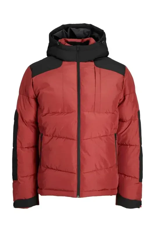 12239001 ERKAK PUFFER MONT-BORDO - JACK & JONES