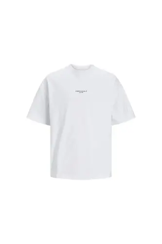 12251774 Jorsantorını Tee Ss Crew Neck Ss Erkak T-shirt-Bright White - 1
