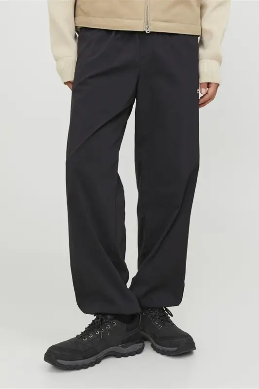 12253040 Jpstkarl Jjhook Jogger Ln Ss Men's Pants-Black - 6