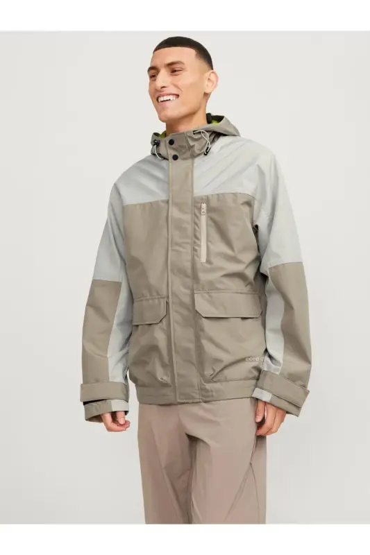 12253569 kapüşonlu mevsimlik mont-VİZON - 3