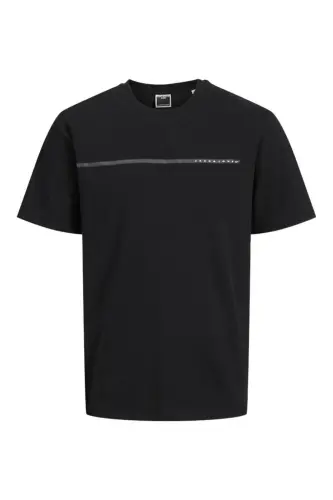 12273120 Jcofusion Full Branding Tee Ss Crew Noos Erkek T-shirt-Fusion 