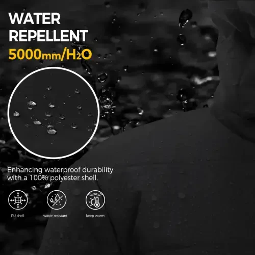 WenVen Women's Winter Coat Thicken Puffer Coats Windproof Winter Jacket with Hood Black L- - 1