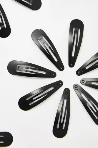 12'li Siyah Tarz Çıt Çıt Toka Seti-Siyah - C&E DESIGN (1)