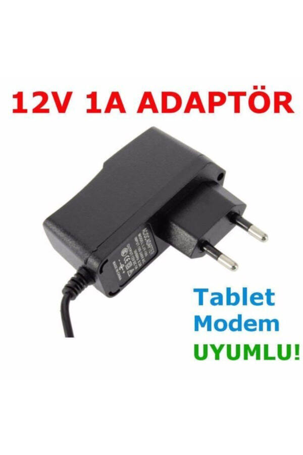 12v 1a Modem - Led Adapter 12 Volt - 1 Ampere - 3