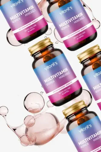 13 Types Vitamin Mineral Multivitamin Minerals Women 60 Capsules Capsule Korean & Coenzyme Q10 Ext. - 4