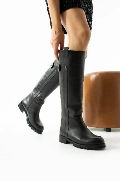 131Modazone Genuine Leather Riding The Best Women's Boots - SHOPCOLIC (1)