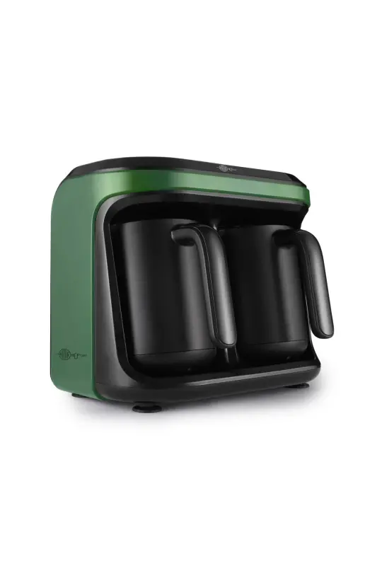 Hatır Hüp Düet Aroma İkili Türk Kahve Makinesi Emerald Green - Yeşil - 2