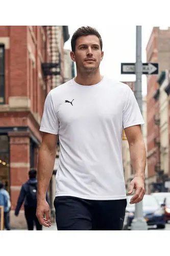 Teamgoal Casuals Tee Erkek Futbol Tişörtü 65861504 Beyaz - TC-1504 - 4