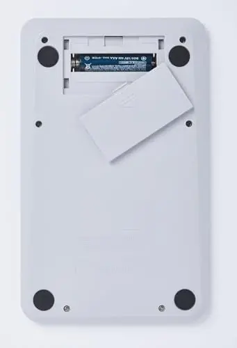 14 Digits Desktop White Calculator with a Bright LCD, Dual Power Handheld Desktop. Color. Business, Office, High School - 7