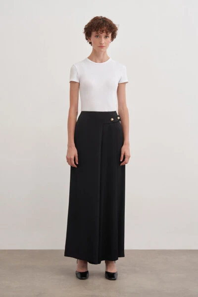 14125111 Buttoned Trousers Skirt - AKER