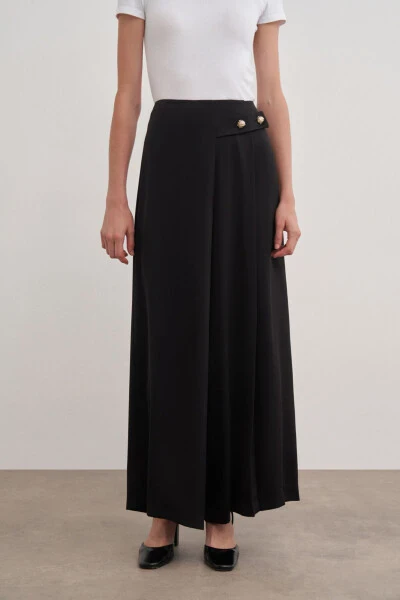 14125111 Buttoned Trousers Skirt - 3