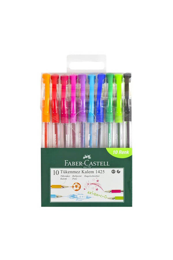 1425 Ballpoint Pen 10 Color Set - 1