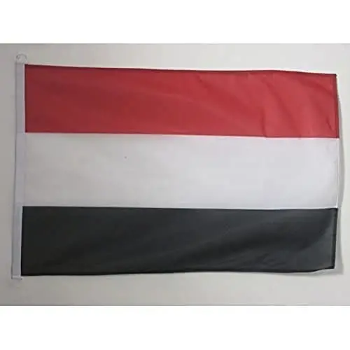 Yemen NAUTICAL Flag 18'' x 12'' - Yemeni flags 30 x 45 cm. - Banner 12x18 in for boat - AZ FLAG 