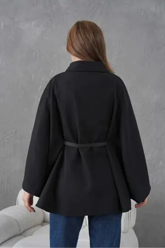 Unisex Somon Pamuklu Balıkçı Yaka Kaşkorse Tekli Fiyat Şardonlu Slimfit - SiyahBeyazBejSomon - 7