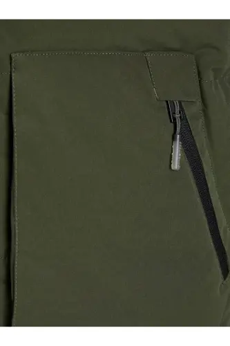Jack Jones Otto Puffer Sn Erkek Haki Mont 12214648-03 - Haki - 3