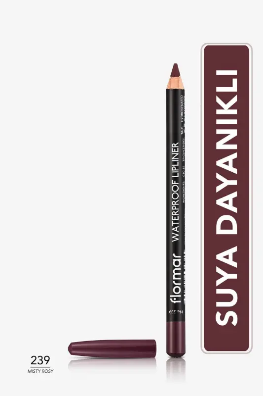 Dudak Kalemi Waterproof Lipliner 239 Misty Rosy 47000037-239 - 239 MISTY ROSE - 6