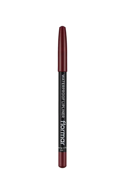 Dudak Kalemi - Waterproof Lipliner 205 Elegant Bordeaux 8690604111053 - 205 ELEGANT BORDEAUX - 3