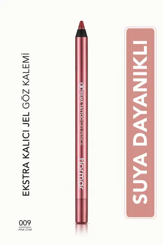 Işıltılı Kalıcı Göz Kalemi (TURUNCU) - Extreme Tattoo Gel Pencil - 008 Orange Pop - 8682536041157 - 008 ORANGE POP 