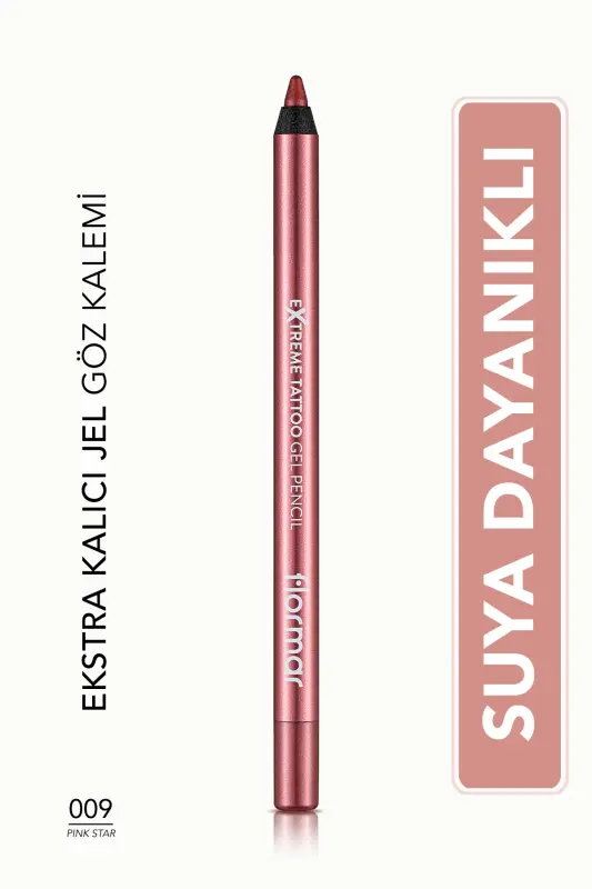 Işıltılı Kalıcı Göz Kalemi (TURUNCU) - Extreme Tattoo Gel Pencil - 008 Orange Pop - 8682536041157 - 008 ORANGE POP - 1