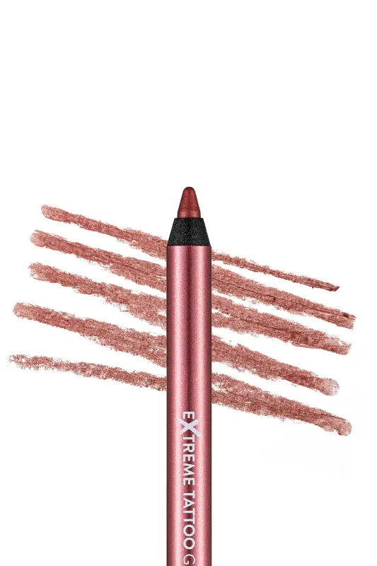 Işıltılı Kalıcı Göz Kalemi (TURUNCU) - Extreme Tattoo Gel Pencil - 008 Orange Pop - 8682536041157 - 008 ORANGE POP - 4