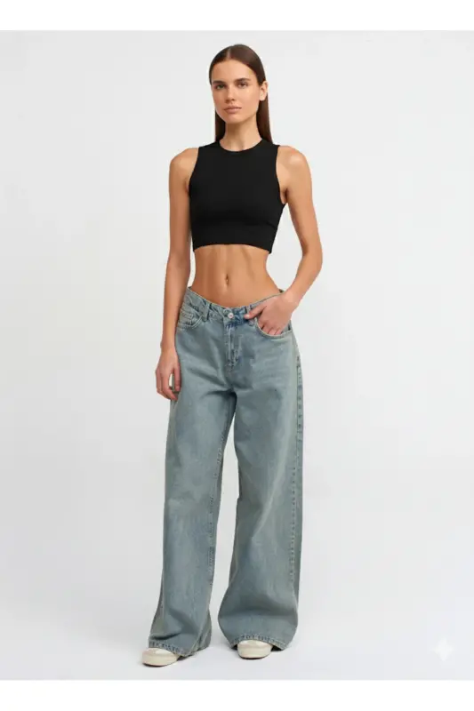 Crop Top-BLACK - BLAck - 7