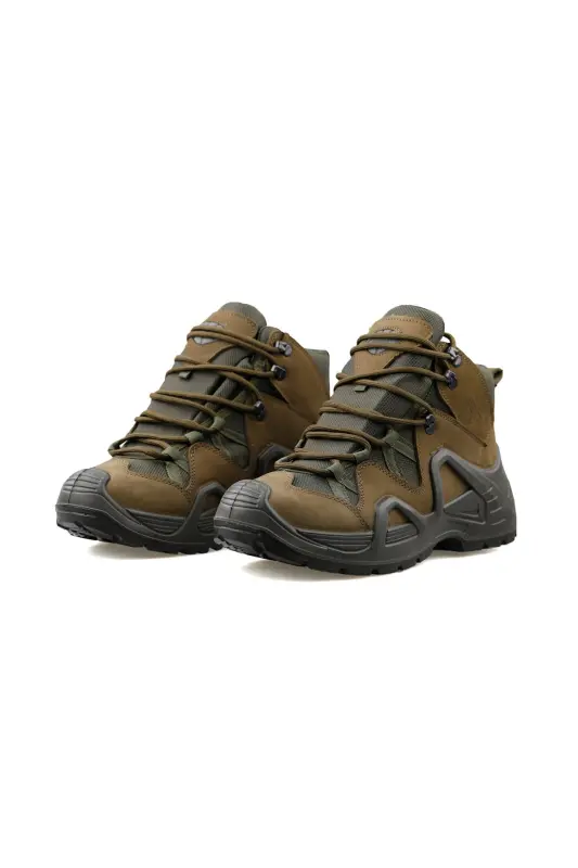 Nubuk Deri Haki Erkek Outdoor Botu P1492NH-1 Haki - S1C2T0-12 - 3