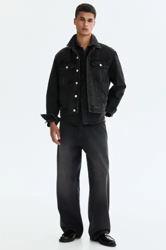 Baggy Jeans - Siyah 