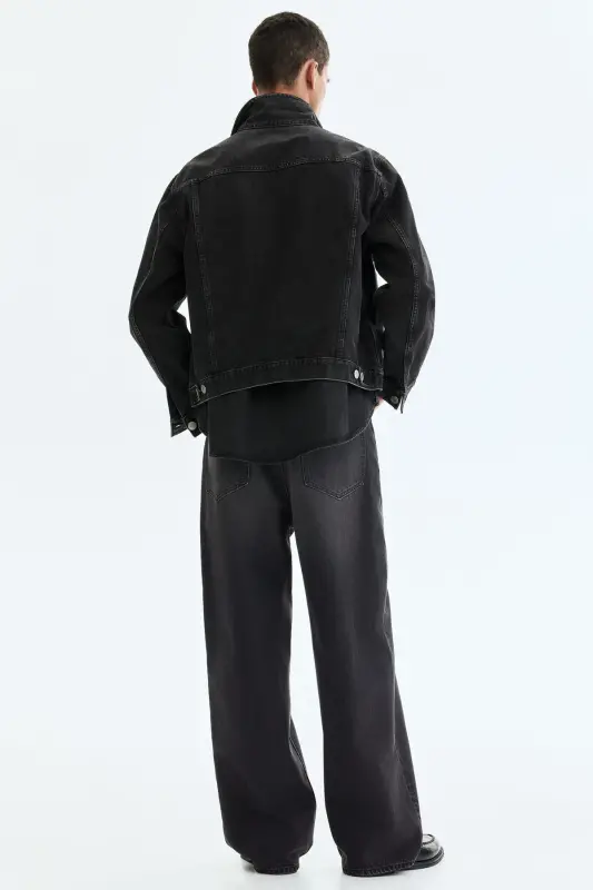 Baggy Jeans - Siyah - 3