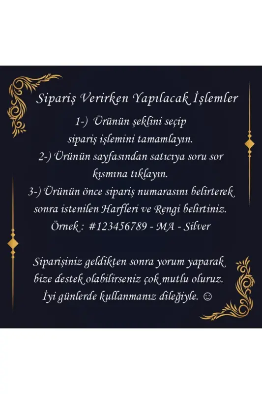 925 Ayar Gümüş Harfli Kol Düğmesi Damat Hediyesi Kişiye Özel - Tek Harf - 4